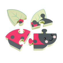 Load image into Gallery viewer, Ladybird Wooden Puzzle
