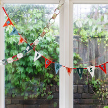 Load image into Gallery viewer, Talking Tables Merry Christmas Felt Bunting - 2m
