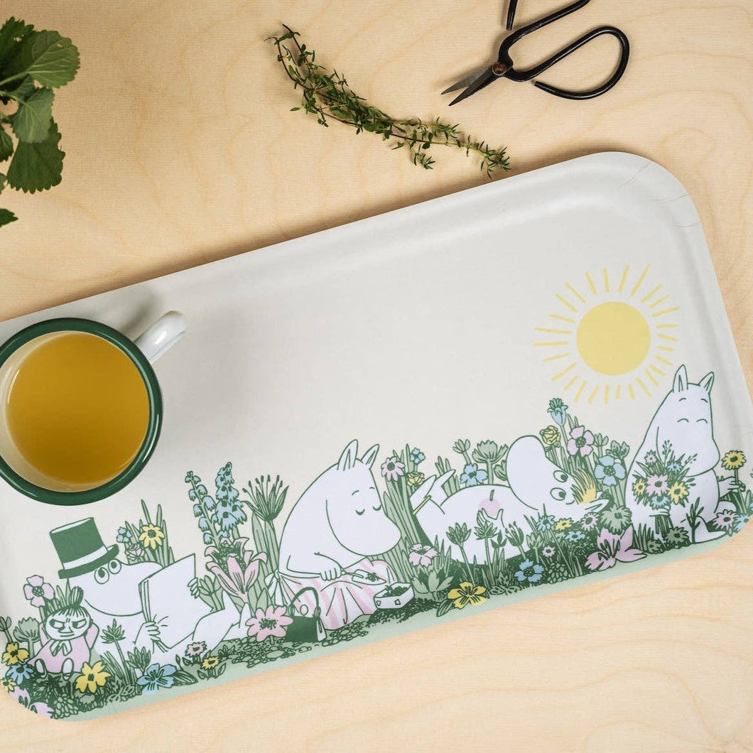Moomin Tray 43 x 22cm - In The Garden