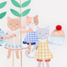 Load image into Gallery viewer, Cake Topper - Kitten Club
