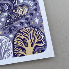 Load image into Gallery viewer, Greetings Card - Midnight Owl
