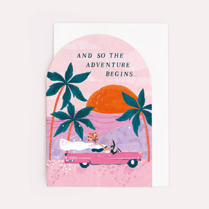 Adventures Wedding Card | Bride & Groom Card | Wedding Cards