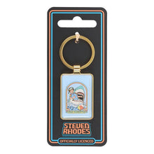 Load image into Gallery viewer, Stay Positive Keyring by Steven Rhodes

