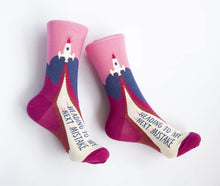 Load image into Gallery viewer, Next Mistake Women’s Crew Socks by Blue Q
