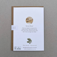 Load image into Gallery viewer, Greetings Card - Harvest Mouse
