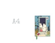 Load image into Gallery viewer, Moomin A5 Foiled Hardback Journal - On The Riviera
