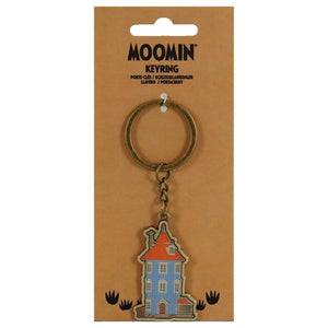Moomin Metal Keyring - Moomin House