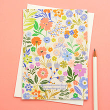 Load image into Gallery viewer, Blossom Floral Greetings Card
