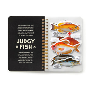 Judgy Fish A Sticker Book