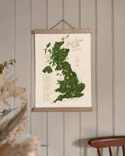 Load image into Gallery viewer, Oldfield Design Print - Great British Walk A3 Map Checklist

