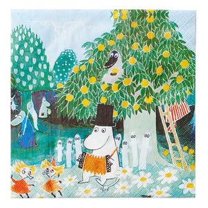 Muurla Paper Napkins Pack Of 20 - Moomin Magic Meadow