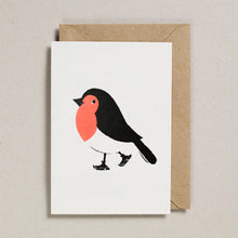Load image into Gallery viewer, Petra Boase Christmas Card Pack Of 6 - Robin
