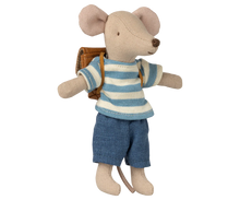Load image into Gallery viewer, Maileg Clothes &amp; Bag - Big Brother Mouse - Brown
