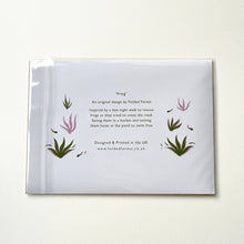 Load image into Gallery viewer, Die-Cut Greetings Card - Jumping Frog
