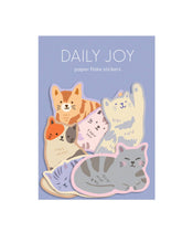 Load image into Gallery viewer, Cats Flake Stickers
