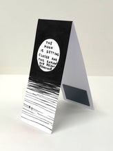 Load image into Gallery viewer, David Shrigley Bookmark - The Moon
