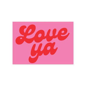 Love Ya Pink by Limbo and Ginger Postcard