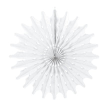 Load image into Gallery viewer, Large Paper Fan 53 cm - White
