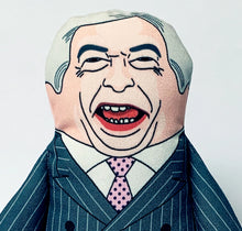 Load image into Gallery viewer, Nigel Farage Large Dog Toy by Pet Hates
