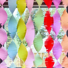 Load image into Gallery viewer, Bright Banquet Crepe Streamers - Pack of 8
