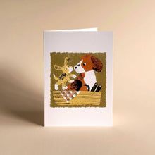 Load image into Gallery viewer, Dog and Puppies by Meg Rennie
