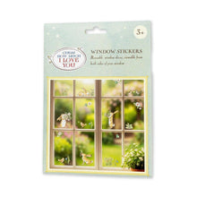 Load image into Gallery viewer, Guess How Much I Love You Easter Window Stickers - A5 Pack
