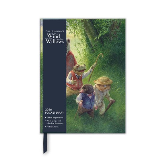 Pocket Diary 2026 - The Wind In The Willows