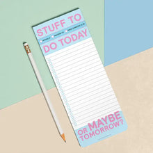 Load image into Gallery viewer, Knock Knock - Stuff To Do Today Make-a-List Pads
