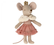 Load image into Gallery viewer, Princess Little Sister Matchbox Mouse by Maileg
