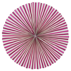 Rice DK - Set Of 8 Paper Fans - Pink