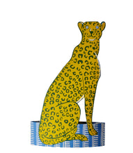 Load image into Gallery viewer, Giant Mantelpiece Menagerie Card - The Cheetah by Cambridge Imprint
