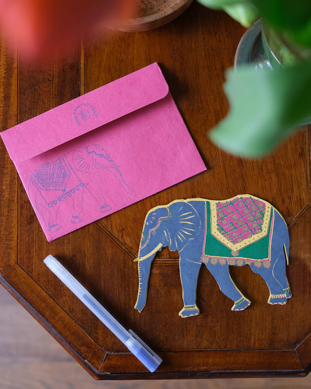 East End Press C5 Greeting Card - Elephant