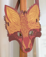 Load image into Gallery viewer, East End Press Greeting Card Mask - Fox
