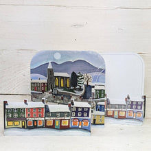 Load image into Gallery viewer, Driftwood Design Concertina Card - Town
