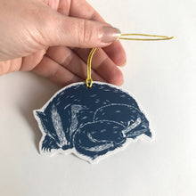 Load image into Gallery viewer, Concertina Card - Badger Amongst the Brambles
