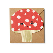 Load image into Gallery viewer, Donna Wilson Cut-Out Card - Toadie
