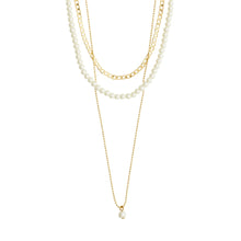 Load image into Gallery viewer, BAKER Necklace 3-in-1 Gold-Plated by Pilgrim
