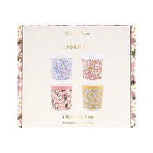Load image into Gallery viewer, Meri Meri - Liberty Print Reusable Cups - Set Of 4
