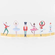 Load image into Gallery viewer, Meri Meri Concertina Christmas Card - Nutcracker
