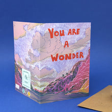 Load image into Gallery viewer, You Are A Wonder Greetings Card
