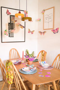 East End Press Colourful Butterflies Paper Garland