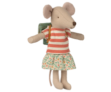 Load image into Gallery viewer, Maileg Clothes &amp; Bag - Big Sister Mouse - Green
