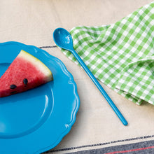 Load image into Gallery viewer, Melamine Long-Handled Spoon - Petrol Blue
