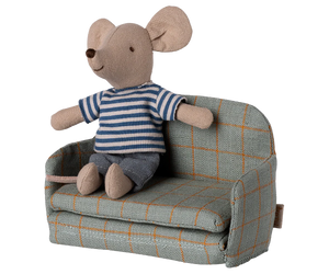 Maileg Mouse Sofa Bed - Checker