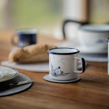 Load image into Gallery viewer, Moomin Enamel Mug 0.37L - Sailors
