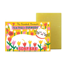 Load image into Gallery viewer, Tea Tree &amp; Turmeric Natural Handmade Soap Bar
