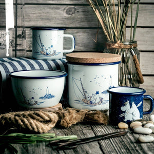 Moomin Enamel Mug 0.37L - Sailors