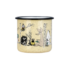 Load image into Gallery viewer, *MOOMIN | Enamel XL Mug | Campers | 0.80L
