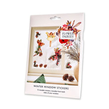 Load image into Gallery viewer, Flower Fairies Window Stickers - Winter
