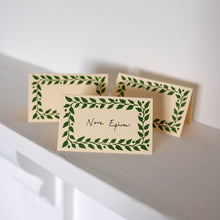 Load image into Gallery viewer, Pack Of 12 Place Cards - Pea Green by Cambridge Imprint
